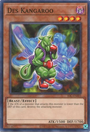 Des Kangaroo Invasion of Chaos (25th Anniversary Edition) Yu-Gi-Oh! card