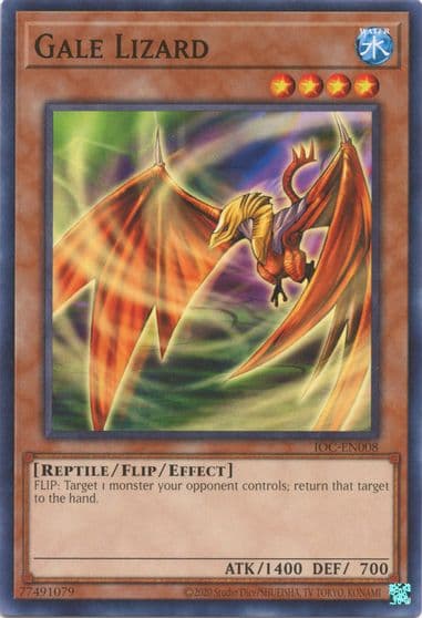 Gale Lizard Invasion of Chaos (25th Anniversary Edition) Yu-Gi-Oh! card
