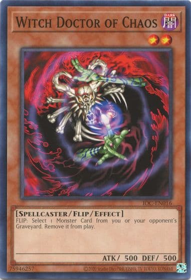 Witch Doctor of Chaos Invasion of Chaos (25th Anniversary Edition) Yu-Gi-Oh! card