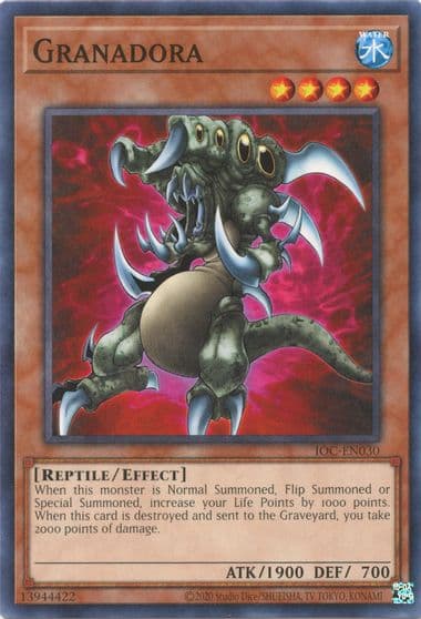 Granadora Invasion of Chaos (25th Anniversary Edition) Yu-Gi-Oh! card