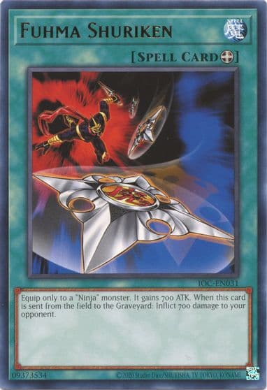 Fuhma Shuriken Invasion of Chaos (25th Anniversary Edition) Yu-Gi-Oh! card