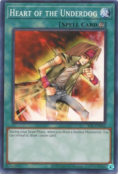 Heart of the Underdog Invasion of Chaos (25th Anniversary Edition) Yu-Gi-Oh! card