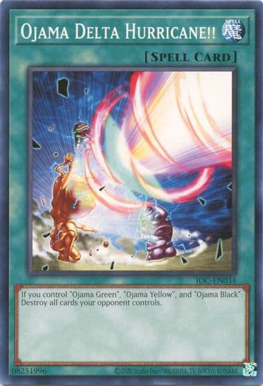 Ojama Delta Hurricane Invasion of Chaos (25th Anniversary Edition) Yu-Gi-Oh! card