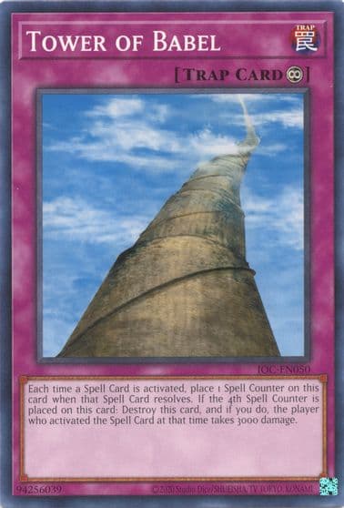 Tower of Babel Invasion of Chaos (25th Anniversary Edition) Yu-Gi-Oh! card