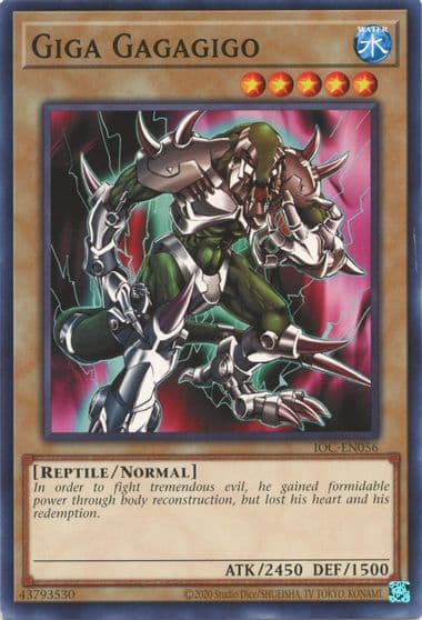 Giga Gagagigo Invasion of Chaos (25th Anniversary Edition) Yu-Gi-Oh! card