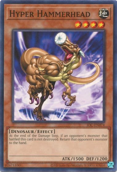 Hyper Hammerhead Invasion of Chaos (25th Anniversary Edition) Yu-Gi-Oh! card