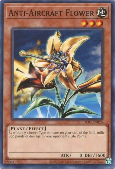 Anti Aircraft Flower Invasion of Chaos (25th Anniversary Edition) Yu-Gi-Oh! card