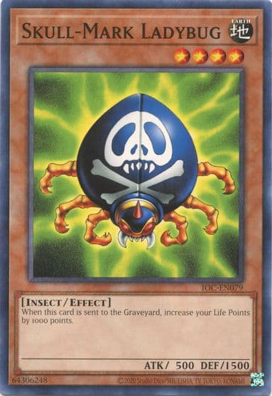 Skull Mark Ladybug Invasion of Chaos (25th Anniversary Edition) Yu-Gi-Oh! card