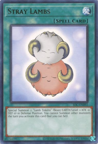 Stray Lambs Invasion of Chaos (25th Anniversary Edition) Yu-Gi-Oh! card