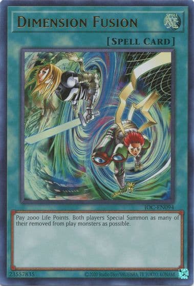 Dimension Fusion Invasion of Chaos (25th Anniversary Edition) Yu-Gi-Oh! card