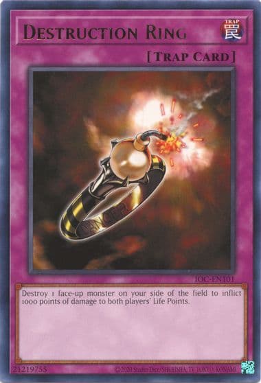 Destruction Ring Invasion of Chaos (25th Anniversary Edition) Yu-Gi-Oh! card