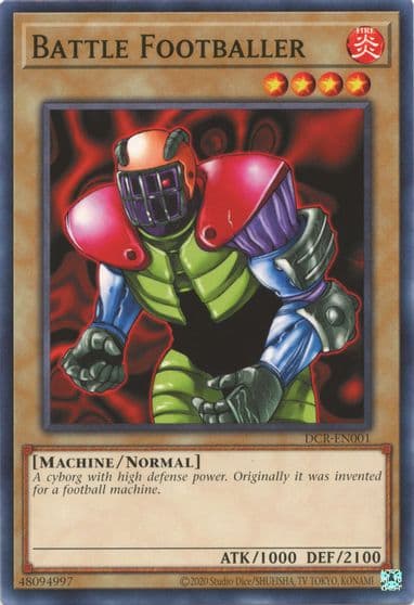 Battle Footballer Dark Crisis (25th Anniversary Edition) Yu-Gi-Oh! card