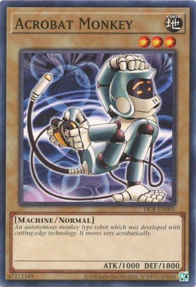 Acrobat Monkey Dark Crisis (25th Anniversary Edition) Yu-Gi-Oh! card