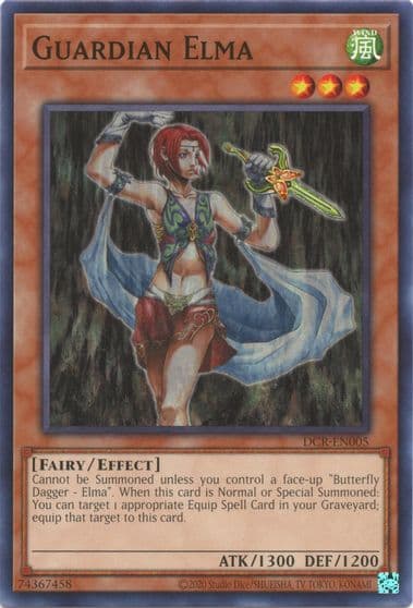 Guardian Elma Dark Crisis (25th Anniversary Edition) Yu-Gi-Oh! card