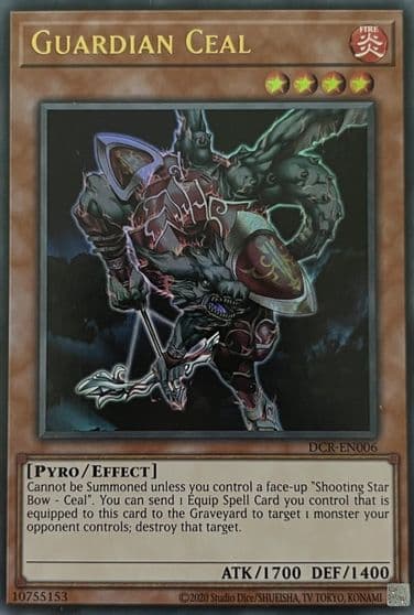 Guardian Ceal Dark Crisis (25th Anniversary Edition) Yu-Gi-Oh! card