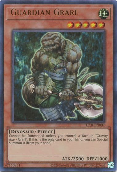 Guardian Grarl Dark Crisis (25th Anniversary Edition) Yu-Gi-Oh! card