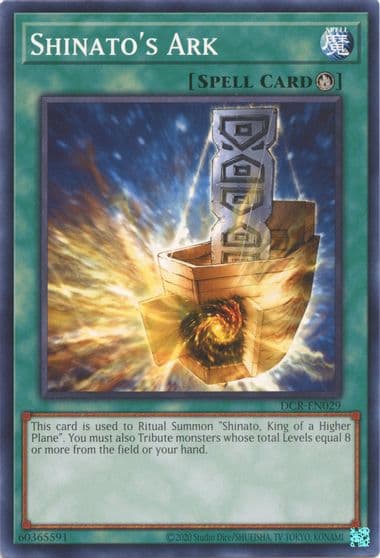 Shinatos Ark Dark Crisis (25th Anniversary Edition) Yu-Gi-Oh! card