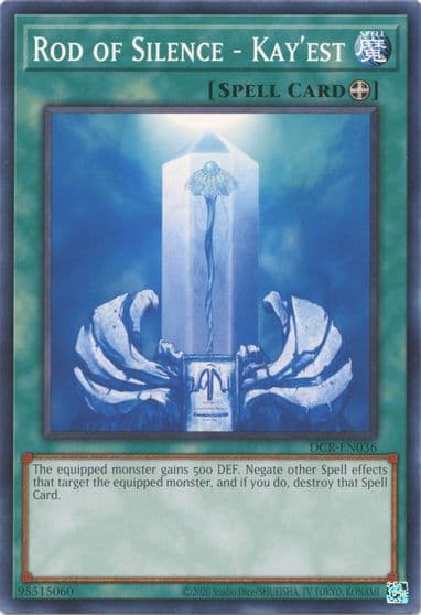 Rod of Silence Kayest Dark Crisis (25th Anniversary Edition) Yu-Gi-Oh! card