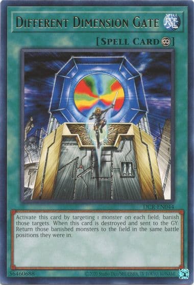 Different Dimension Gate Dark Crisis (25th Anniversary Edition) Yu-Gi-Oh! card