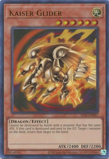 Kaiser Glider Dark Crisis (25th Anniversary Edition) Yu-Gi-Oh! card