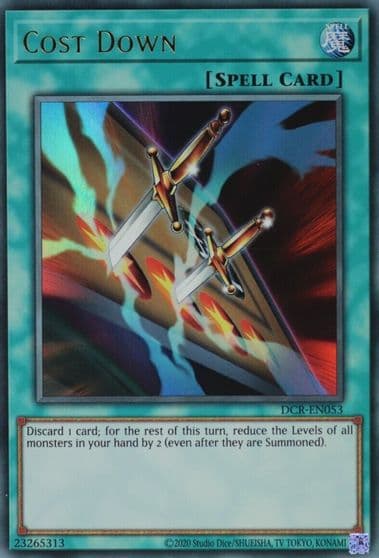 Cost Down Dark Crisis (25th Anniversary Edition) Yu-Gi-Oh! card