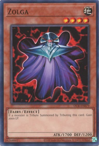 Zolga Dark Crisis (25th Anniversary Edition) Yu-Gi-Oh! card