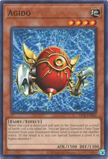 Agido Dark Crisis (25th Anniversary Edition) Yu-Gi-Oh! card