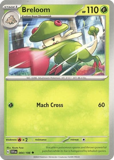 Breloom SV01: Scarlet & Violet Base Set Pokemon card