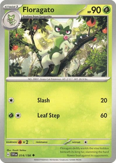 Floragato SV01: Scarlet & Violet Base Set Pokemon card
