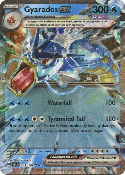 Gyarados ex SV01: Scarlet & Violet Base Set Pokemon card