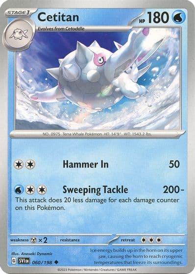 Cetitan SV01: Scarlet & Violet Base Set Pokemon card