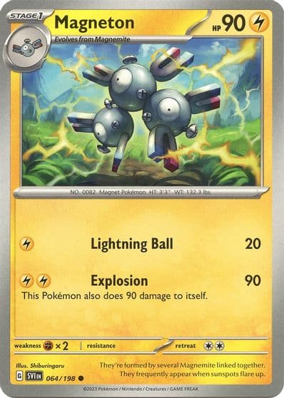 Magneton SV01: Scarlet & Violet Base Set Pokemon card