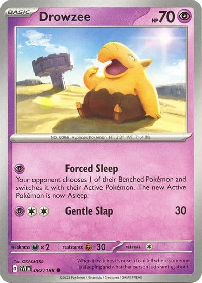 Drowzee SV01: Scarlet & Violet Base Set Pokemon card
