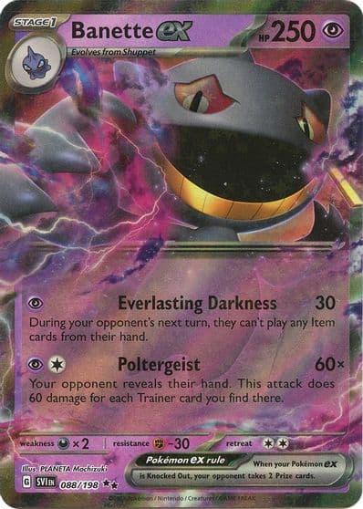 Banette ex SV01: Scarlet & Violet Base Set Pokemon card