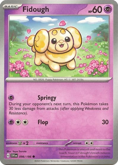 Fidough SV01: Scarlet & Violet Base Set Pokemon card