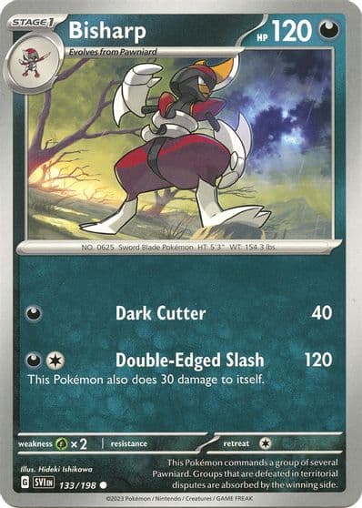 Bisharp SV01: Scarlet & Violet Base Set Pokemon card