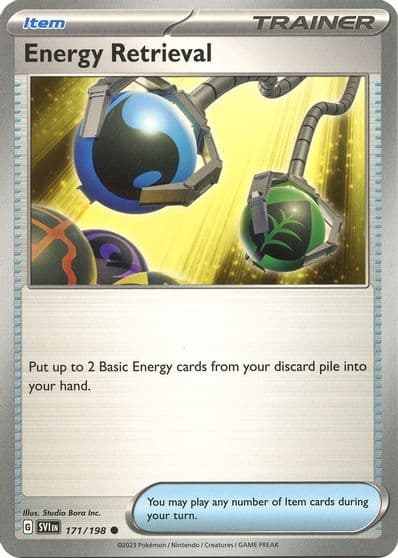 Energy Retrieval SV01: Scarlet & Violet Base Set Pokemon card