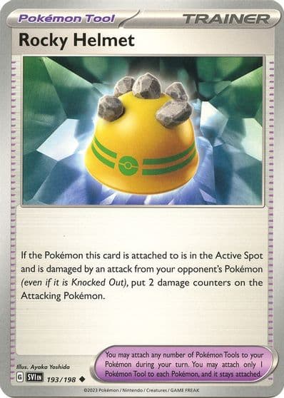 Rocky Helmet SV01: Scarlet & Violet Base Set Pokemon card