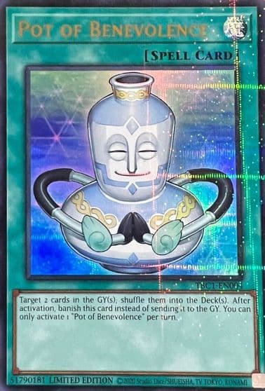 Pot of Benevolence The Pot Collection Yu-Gi-Oh! card