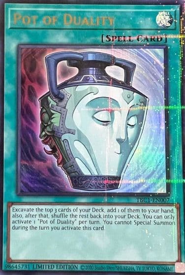 Pot of Duality The Pot Collection Yu-Gi-Oh! card