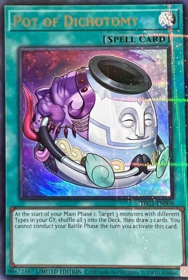 Pot of Dichotomy The Pot Collection Yu-Gi-Oh! card
