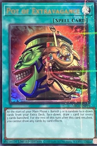 Pot of Extravagance The Pot Collection Yu-Gi-Oh! card