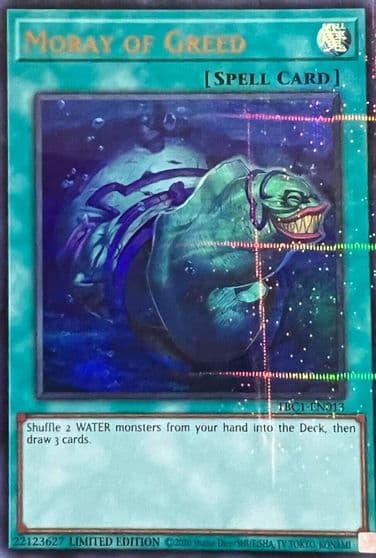 Moray of Greed The Pot Collection Yu-Gi-Oh! card