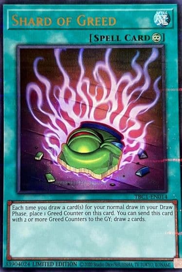 Shard of Greed The Pot Collection Yu-Gi-Oh! card