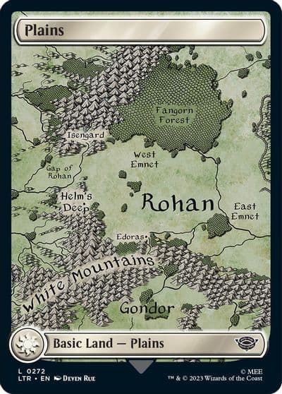 Plains 0272 Universes Beyond: The Lord of the Rings: Tales of Middle-earth Magic card