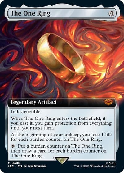 The One Ring Extended Art Universes Beyond: The Lord of the Rings: Tales of Middle-earth Magic card