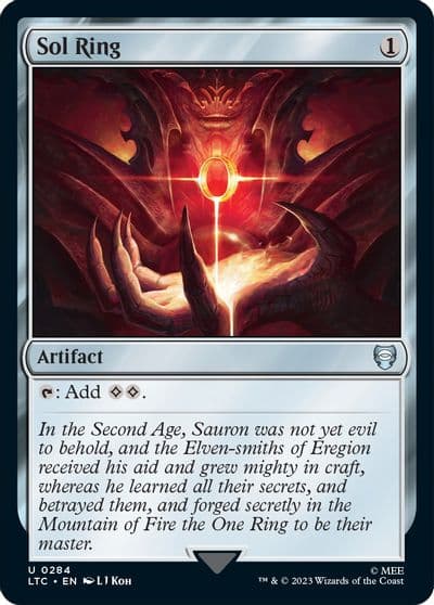 Sol Ring Commander: The Lord of the Rings: Tales of Middle-earth Magic card