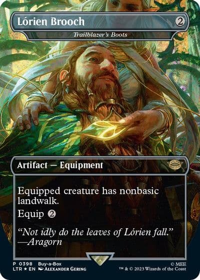 Lorien Brooch Trailblazers Boots Buy-A-Box Promos Magic card
