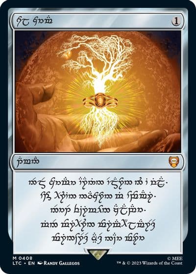 Sol Ring Elven 0408 Commander: The Lord of the Rings: Tales of Middle-earth Magic card