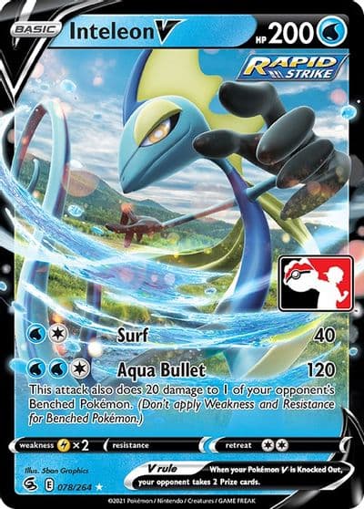 Inteleon V Prize Pack Series Cards Pokemon card